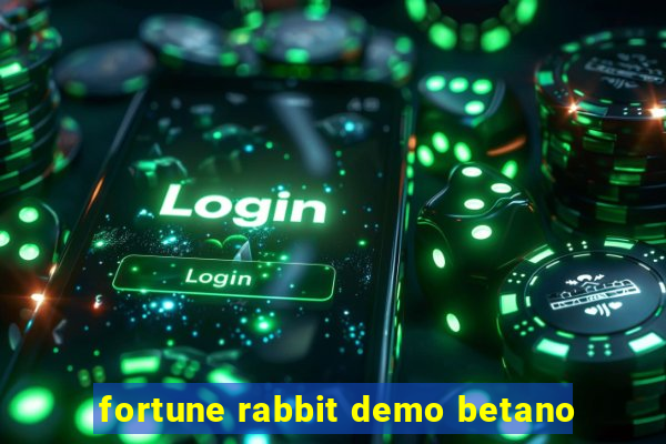 fortune rabbit demo betano